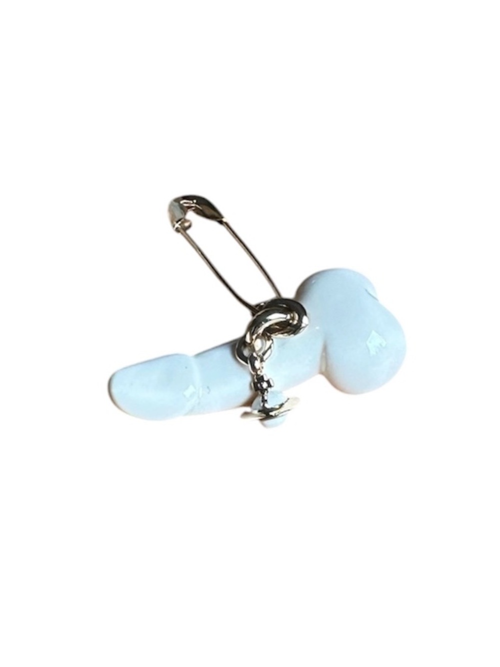 RARE Vivienne Westwood World’s End Penis Safety Pin Brooch